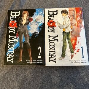 Bloody Monday Volumes 1-2 Manga Set - Black & White Covers